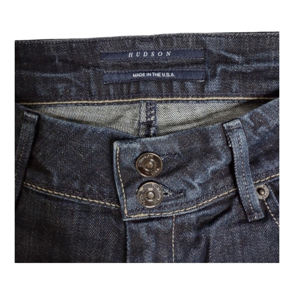 HUDSON Collin Made in USA Slim Skinny Stretch Ankle Jeans W422DHK Sz 27 L 26.5 - Picture 14 of 14